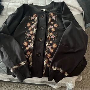 Ladies brown cardigan